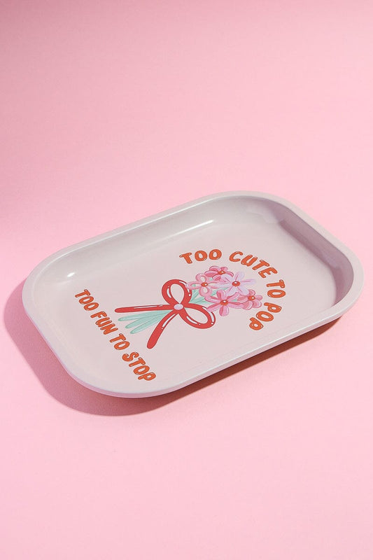 Too Cute to Pop Rolling Tray Rolling Trays Mure + Grand 