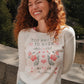 Too Pretty to Rush Long Sleeve Baby Tee Baby Tee mure + grand 