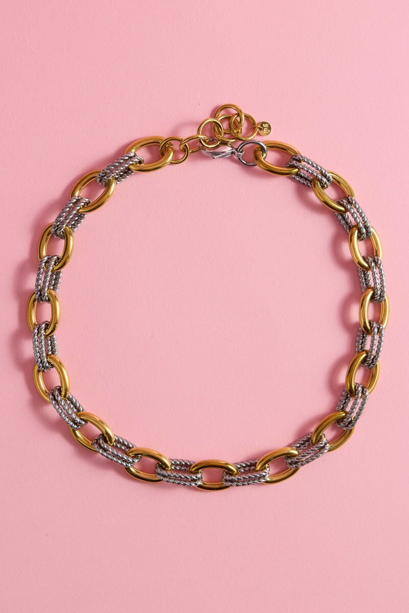 Twist Links Necklace Necklaces mure + grand 
