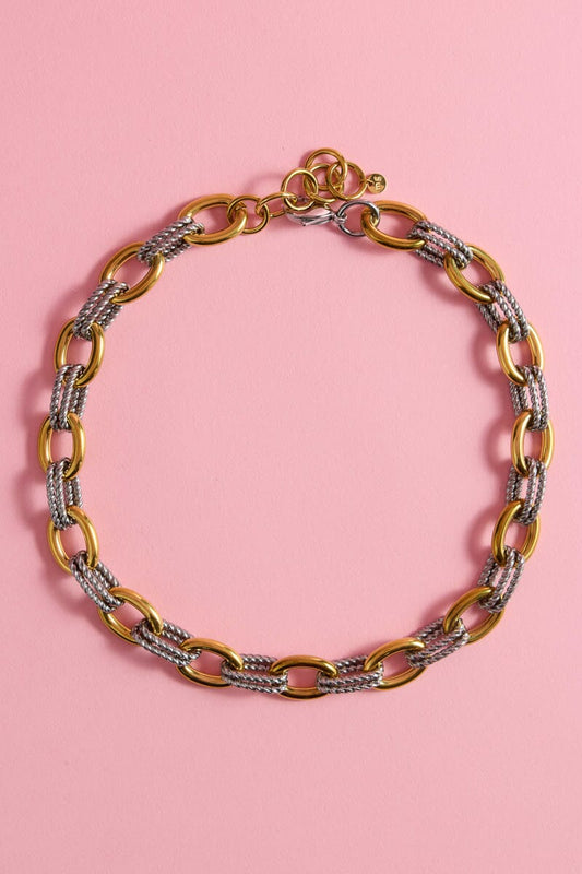 Twist Links Necklace Necklaces mure + grand 