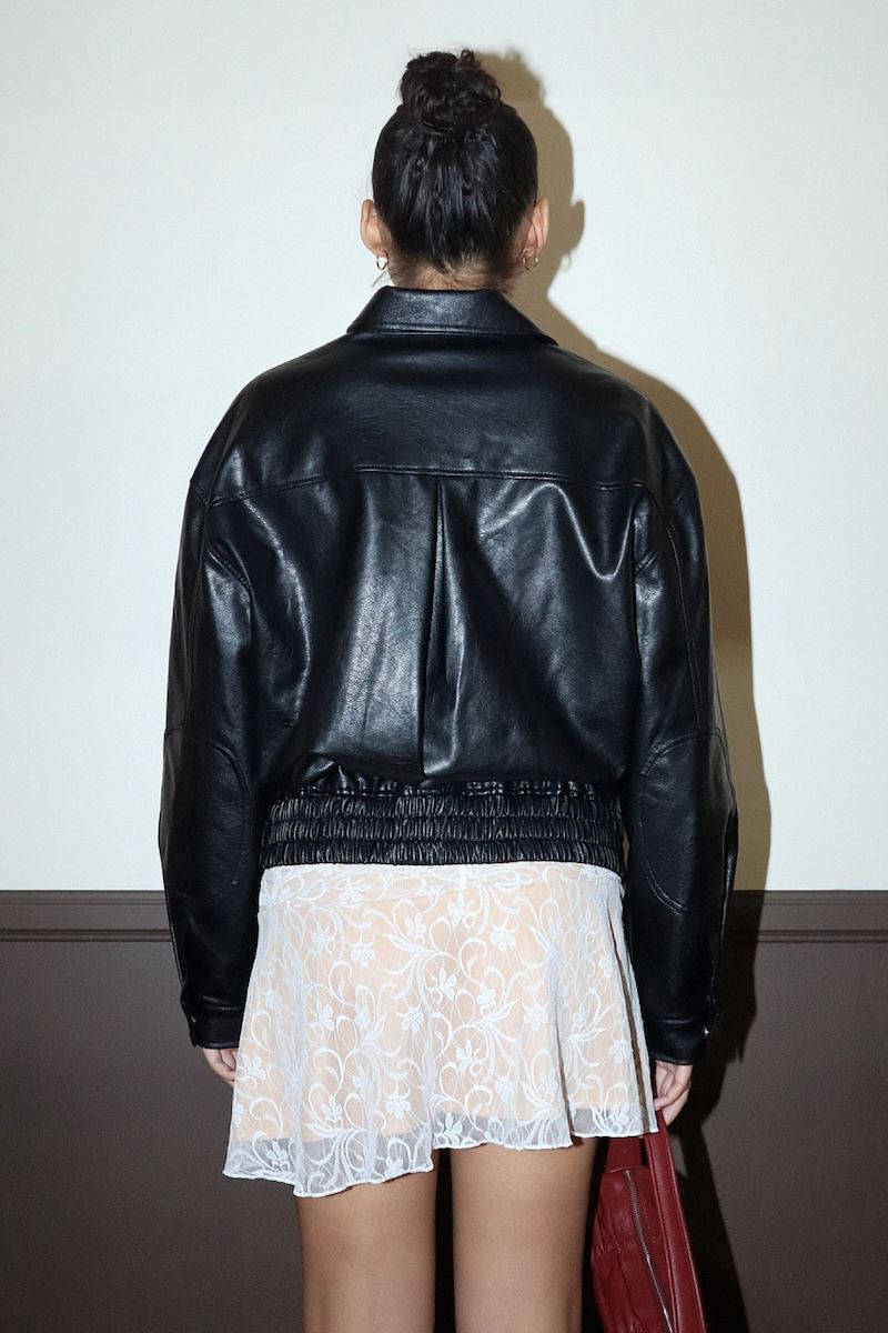 Umay Sofe Pu Bomber Jacket Clothing Bailey Rose 