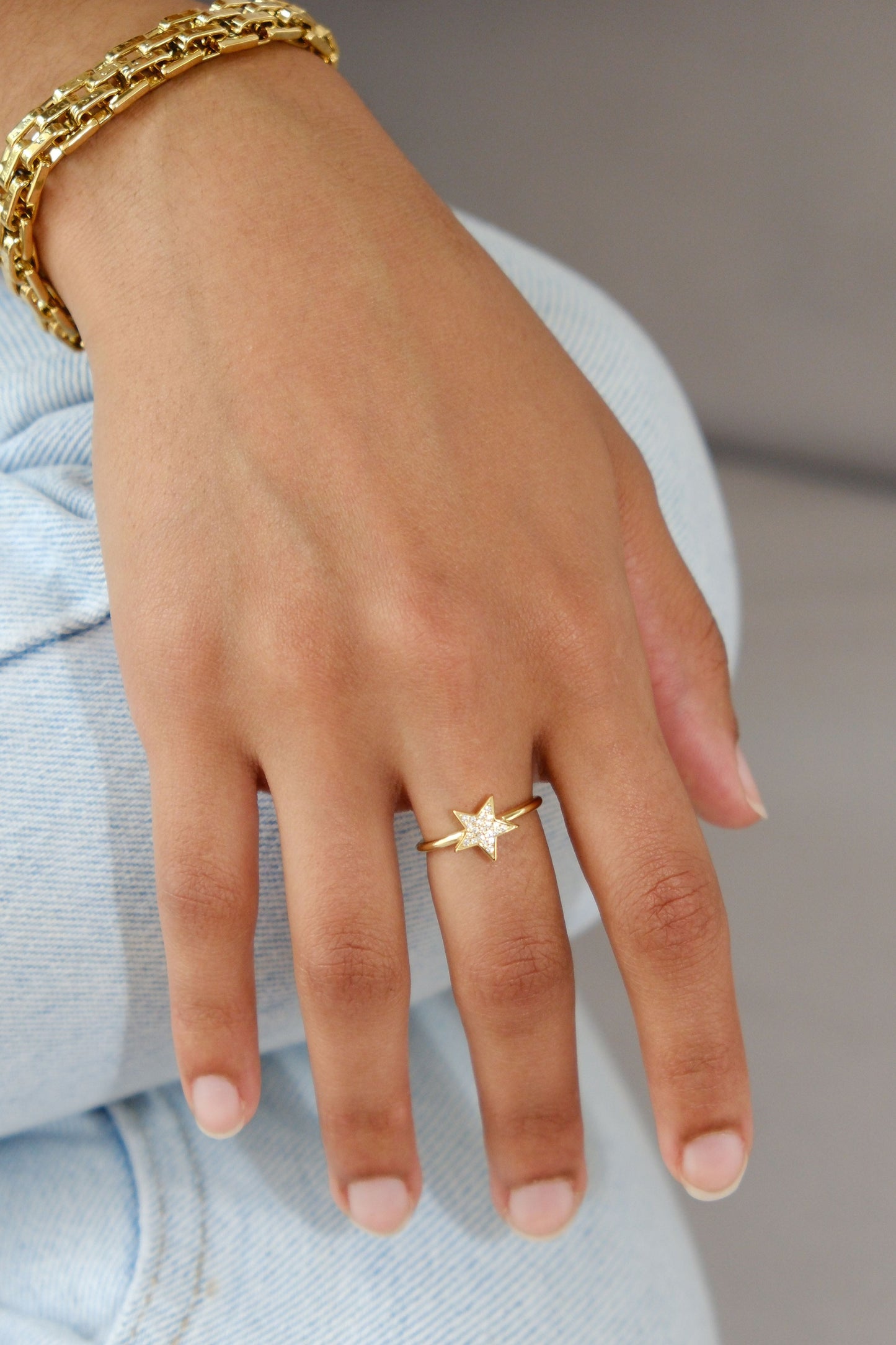 Ur a Star Sterling Silver Ring Rings mure + grand 