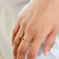 Ur a Star Sterling Silver Ring Rings mure + grand Green 6 
