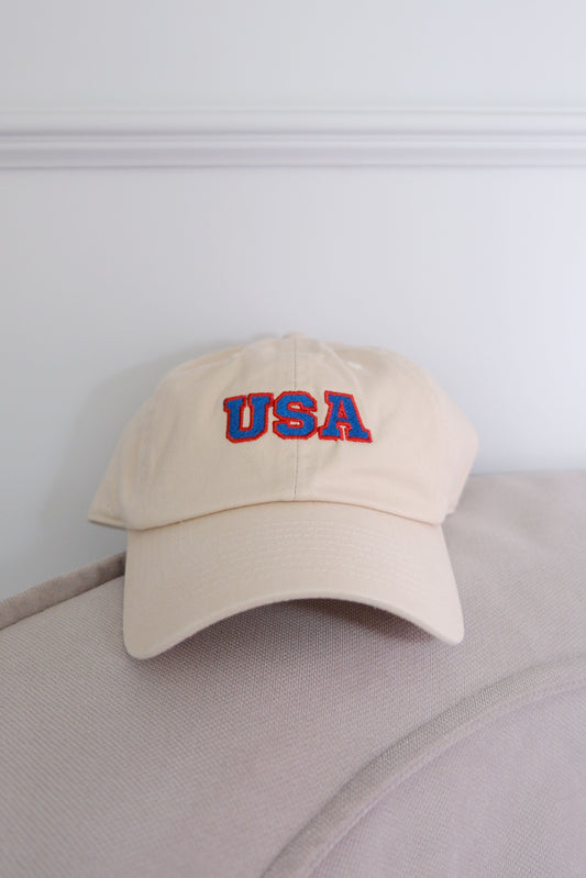 USA Embroidered Dad Hat Hats mure + grand 