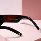 Vacanza Rectangle Frame Sunglasses Sunglasses mure + grand 