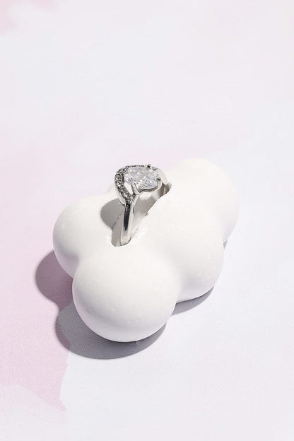 Vanessa Stone Midi Ring in Silver Rings mure + grand Crystal 