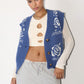 Vintage Rose Knit Vest Clothing Bailey Rose 