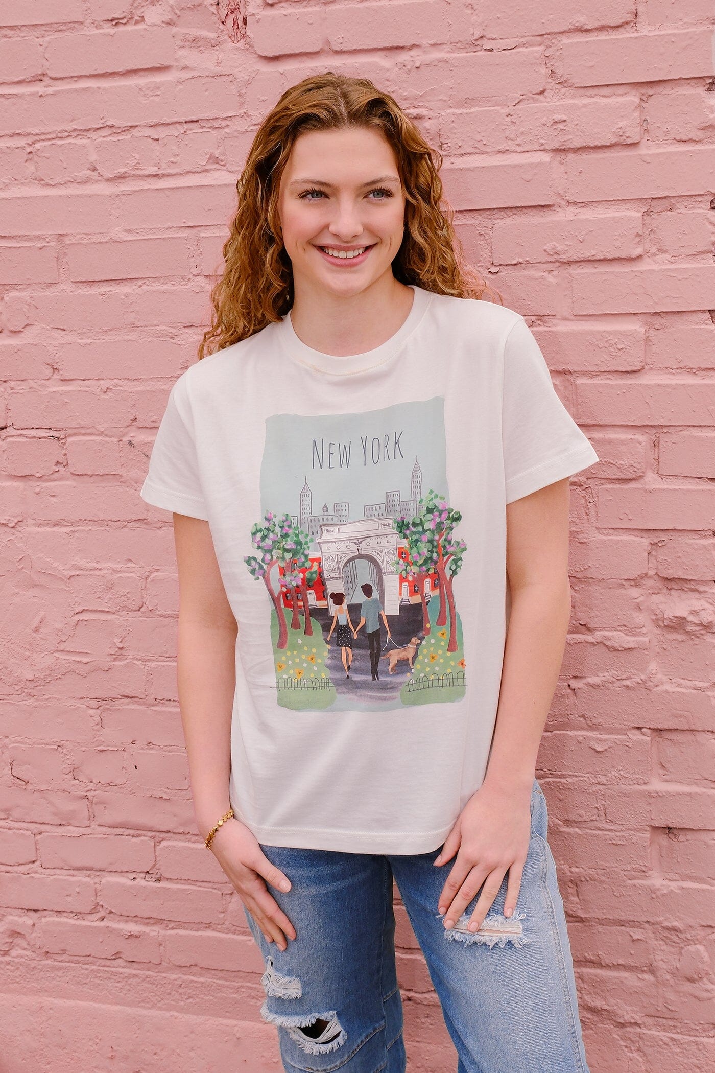 Washington Square Park Graphic T-Shirt t-shirt mure + grand 