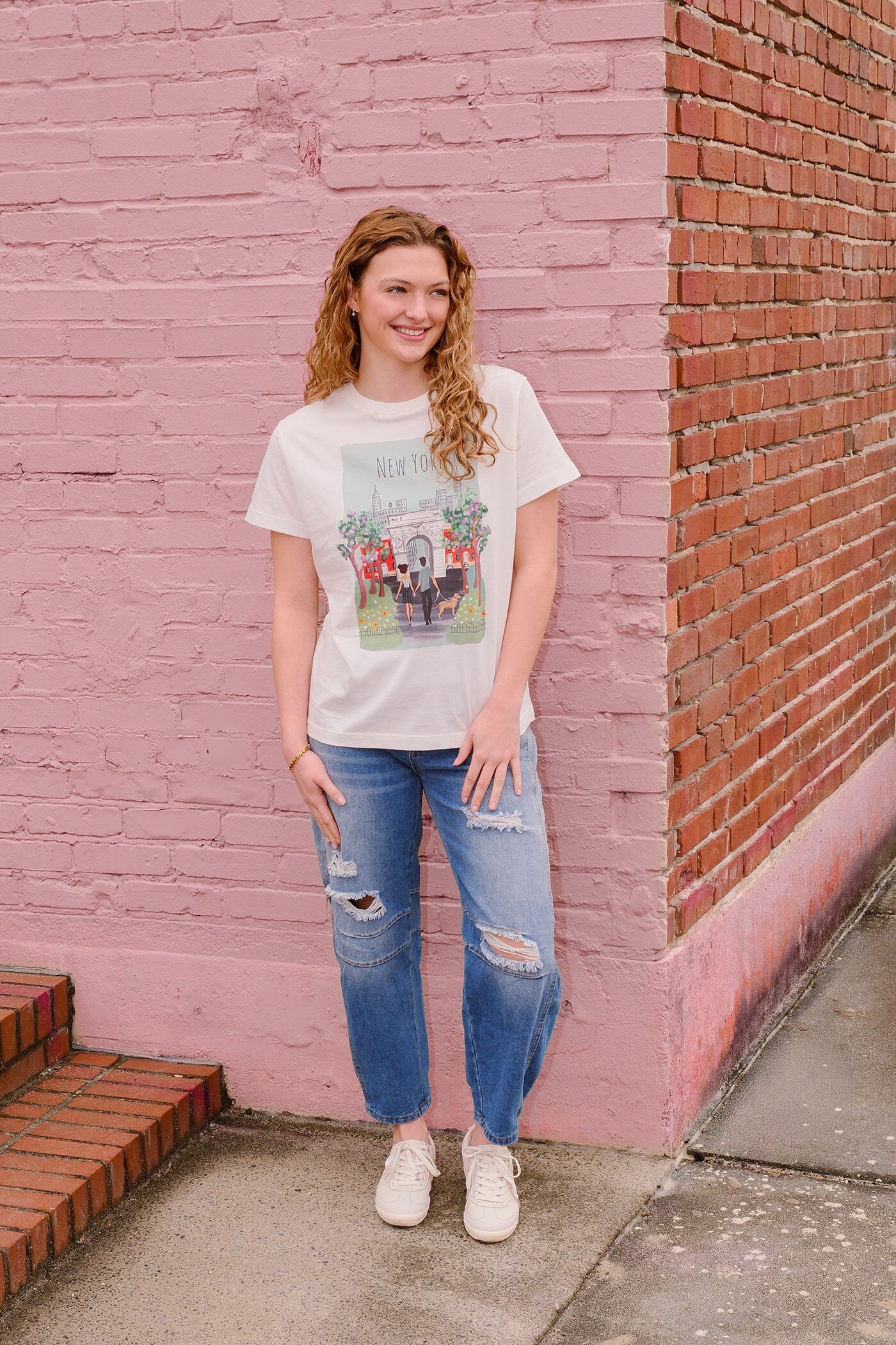 Washington Square Park Graphic T-Shirt t-shirt mure + grand 