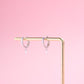 Water Drop Sterling Silver Charm Dangle Earrings Earrings mure + grand 