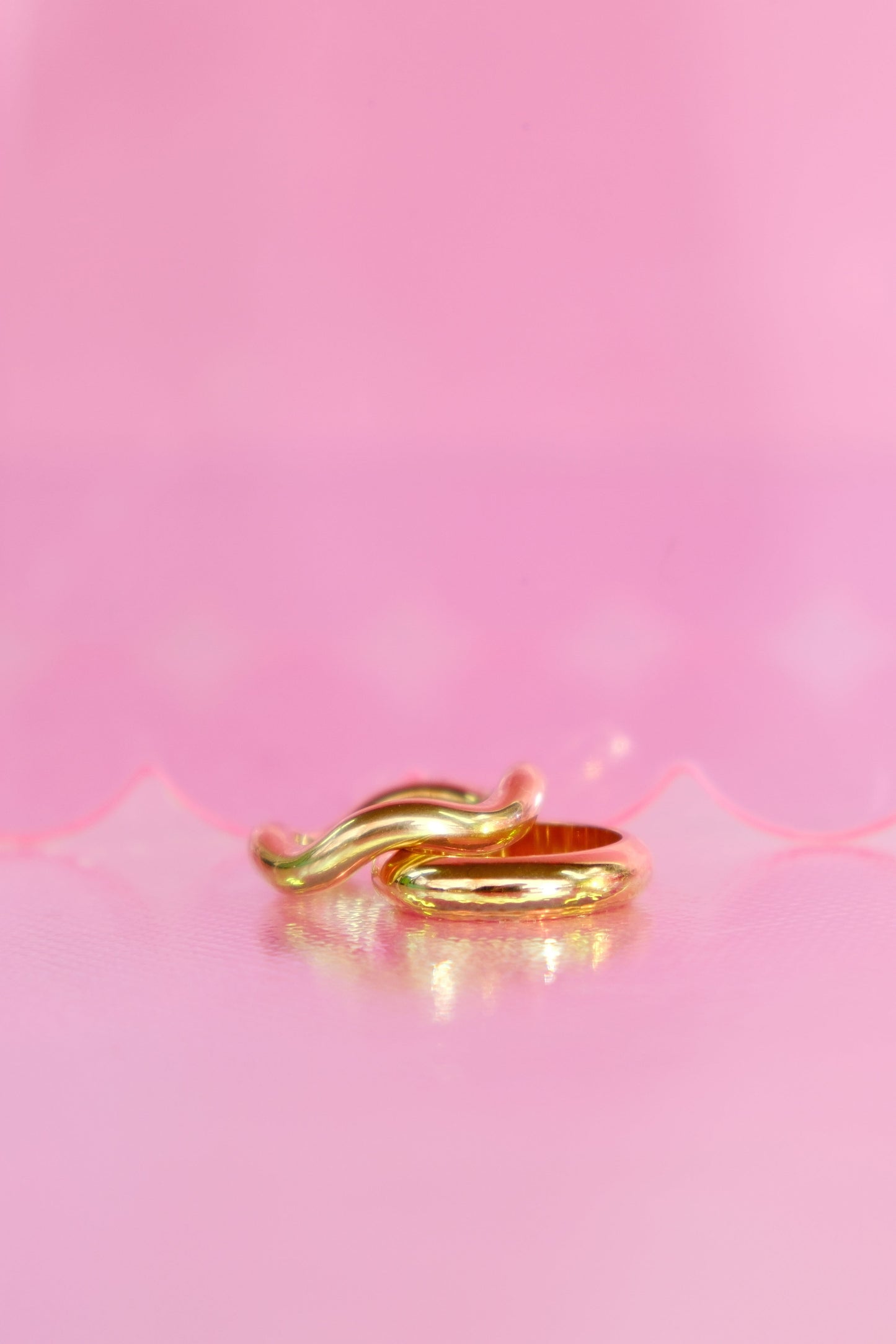 Wave Stacking Ring Rings mure + grand 