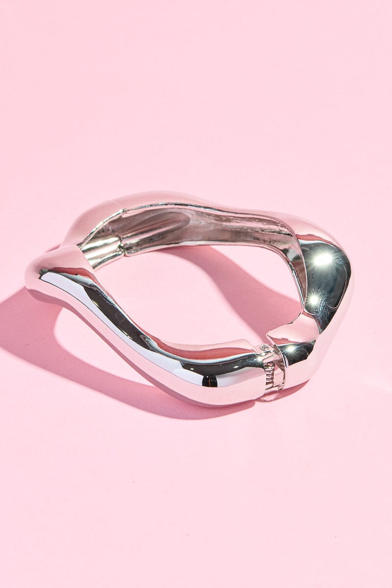 Wavy Cuff Bangle Bracelet Mure + Grand 