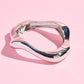 Wavy Cuff Bangle Bracelet Mure + Grand Silver 