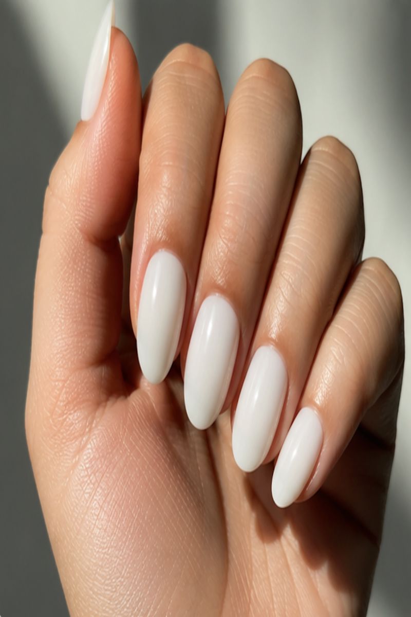 White Swan Press-On Nails Nail Glamnetic 