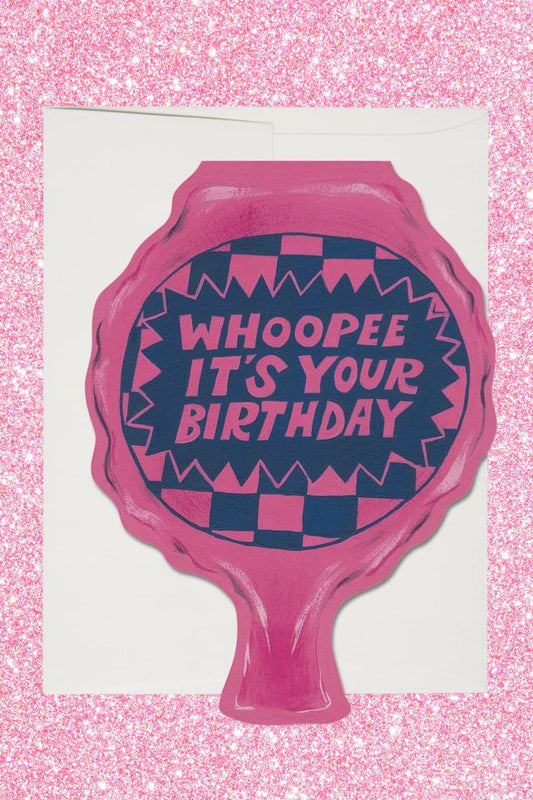 Whoopee Cushion Birthday Greeting Card Greeting & Note Cards Red Cap Cards 