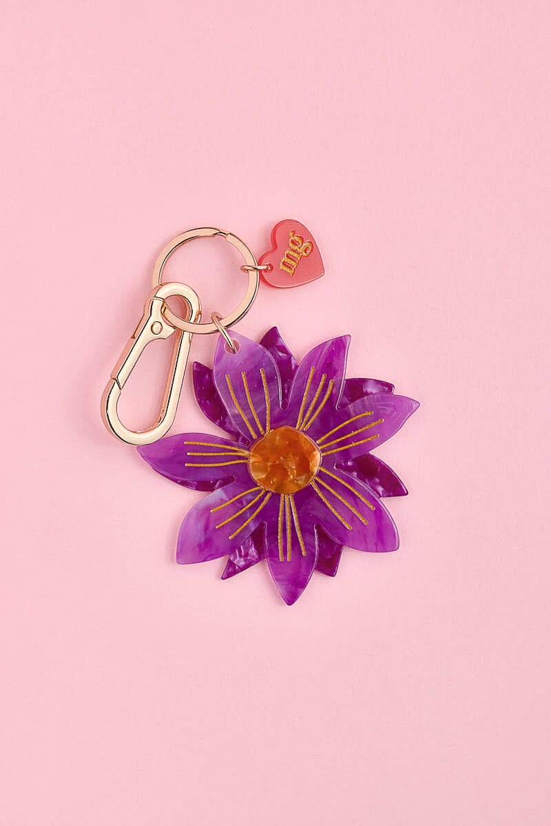 Wild Flowers Bag Charm Bag Accessories mure + grand 