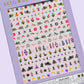 Wildflower Nail Art Stickers Nail Art Deco 