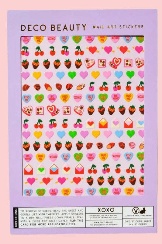 XOXO Nail Art Stickers Nail Deco Beauty 