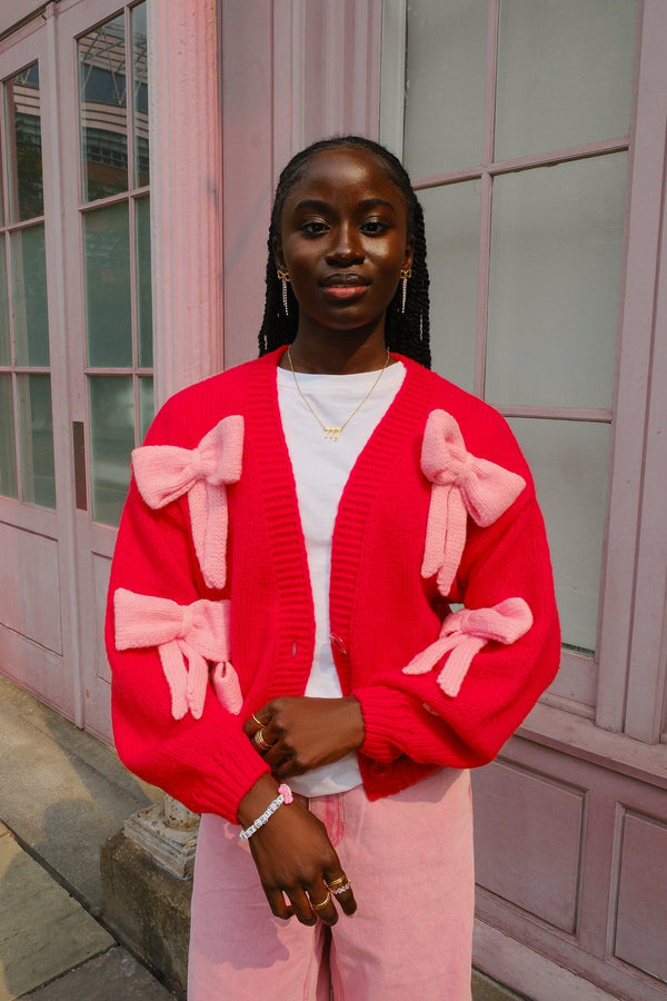 XOXO Puff Cardigan CARDIGAN mure + grand 