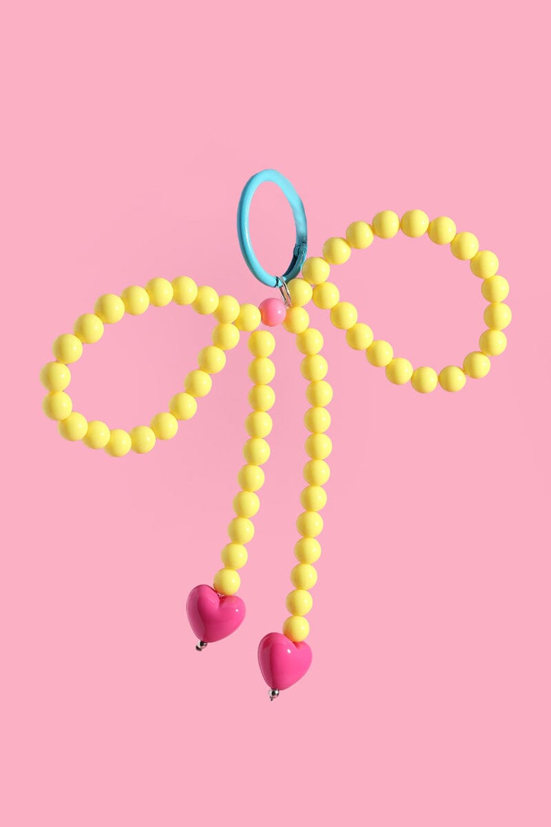 Yellow Sweet Bow Bag Charm Bag Accessories Mure+Grand 