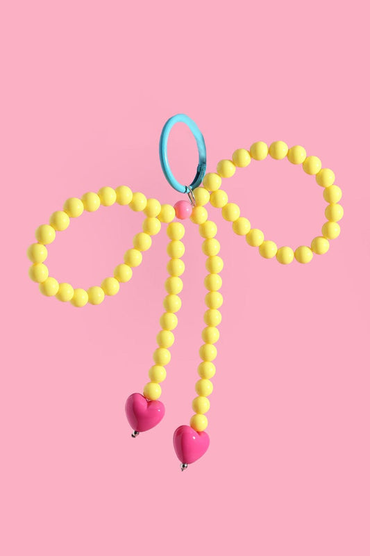 Yellow Sweet Bow Bag Charm Bag Accessories Mure+Grand 
