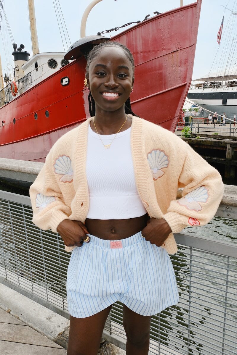 You're A Real Gem Puff Cardigan CARDIGAN mure + grand 