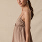 Yuna Sweetheart Front & Back Tie Top Clothing Sky to Moon 