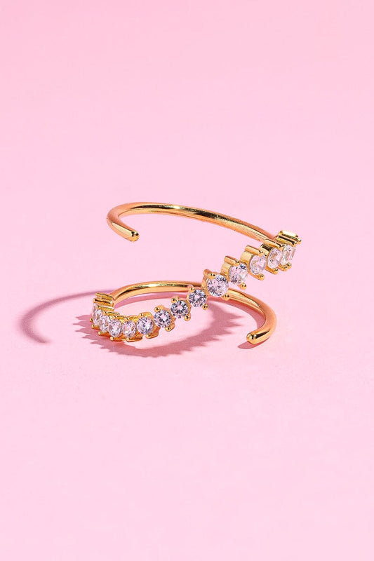 Z-Luxe Diamond Band Sterling Silver Ring Ring mure + grand 