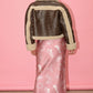 Zaria Washed Pu Short Shearling Coat Clothing Bailey Rose 