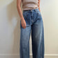 Zena Mid Rise Horseshoe Denim Pants Clothing Et Clet 