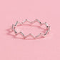 Zig Zag Sterling Silver Ring Ring mure + grand Silver 6 