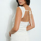 Zuri Frill Lace Boat Neck Top Clothing Pretty Garbage 