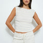 Zuri Frill Lace Boat Neck Top Clothing Pretty Garbage 
