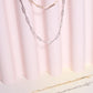 Alina Oval Chain Link Sterling Silver Necklace Necklace Mulberry & Grand 