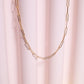 Alina Oval Chain Link Sterling Silver Necklace Necklace Mulberry & Grand Gold 