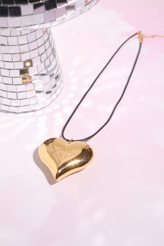 Bauble Heart Necklace Necklaces mure + grand Gold 