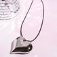 Bauble Heart Necklace Necklaces mure + grand Silver 