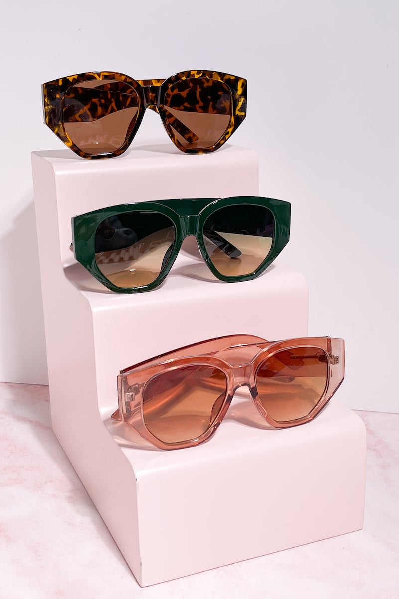 Beachy Keen Rounded Sunglasses Sunglasses Mulberry & Grand 