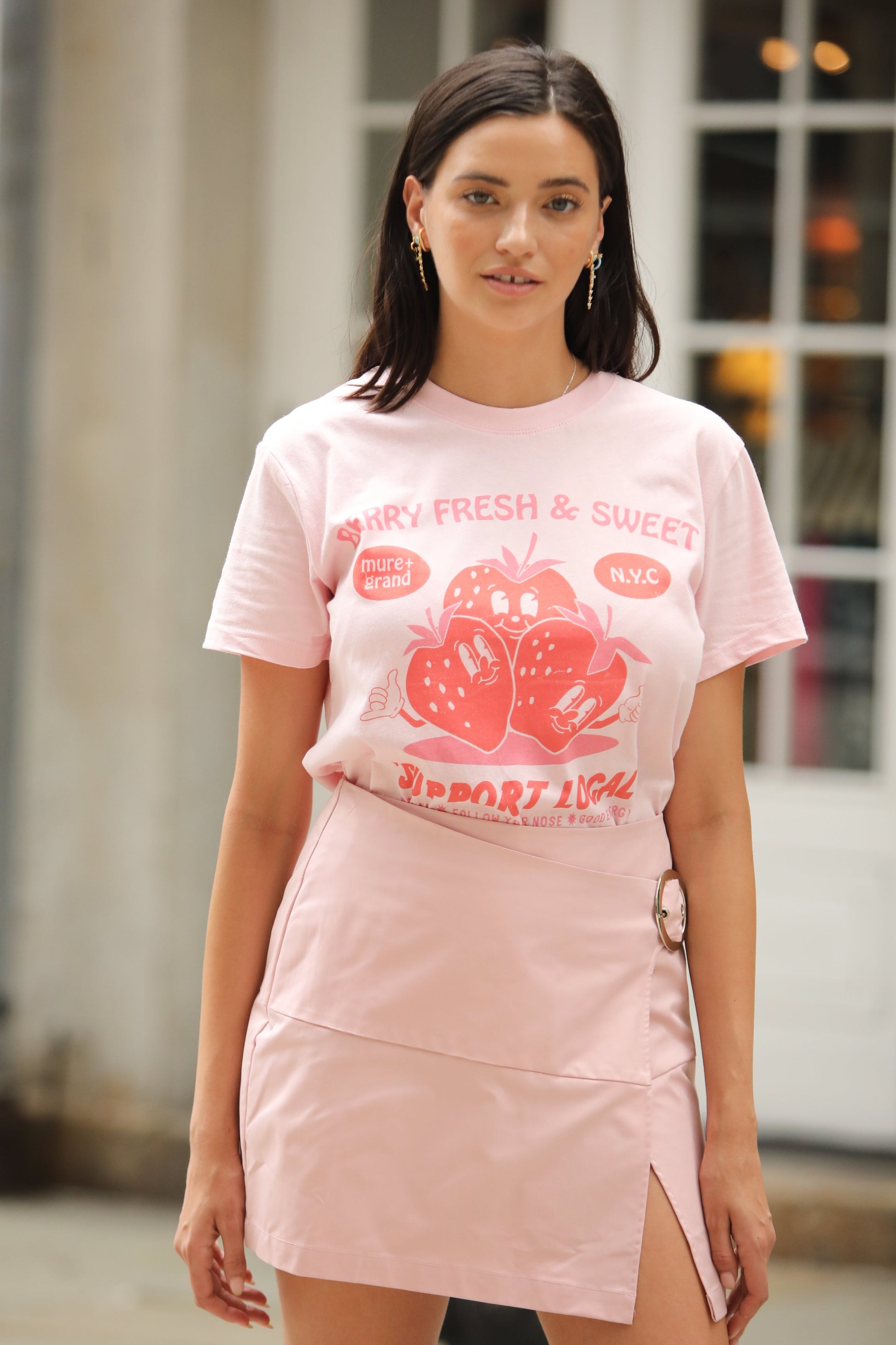 Berry Fresh + Sweet Graphic Tshirt t-shirt Mulberry & Grand 
