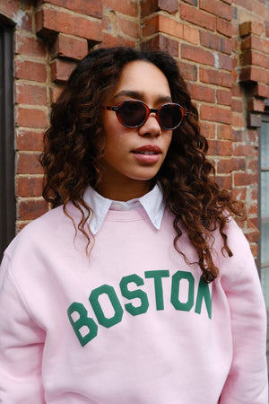 Boston Puff Sweatshirt