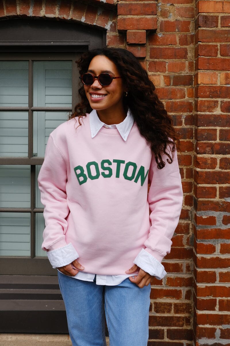 Boston Puff Sweatshirt