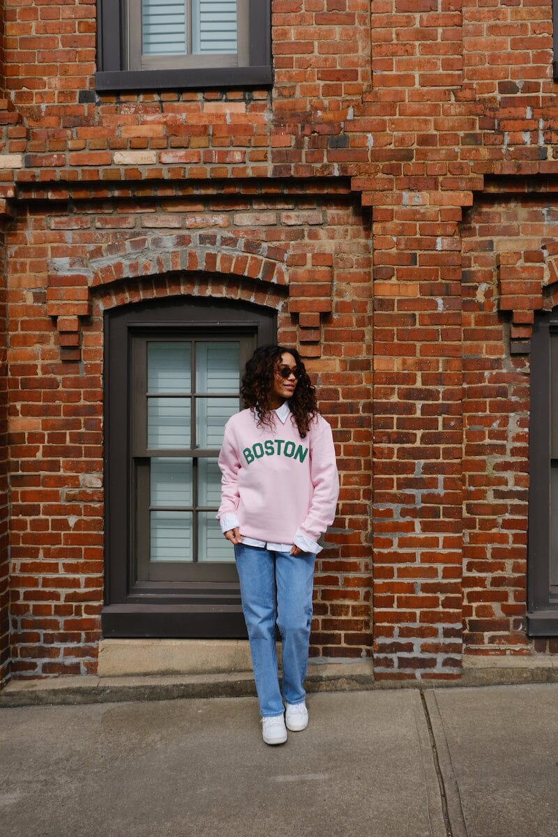 Boston Puff Sweatshirt