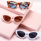 Capri Cateye Frame Sunglasses Sunglasses mure + grand 
