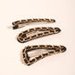 Chain Link Hair Clip Set Hair Accessory Mulberry & Grand 