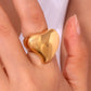 Chunky Heart Stacking Ring Rings mure + grand 