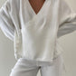 Cozy Sweater and Shorts Set Clothing Et Clet 