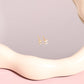 Crescent Moon Sterling Silver Stud Earrings Earrings mure + grand White 