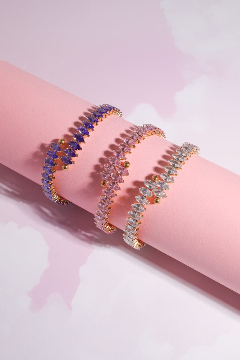 Crystal Wrap Bracelet Bracelet Mure + Grand 