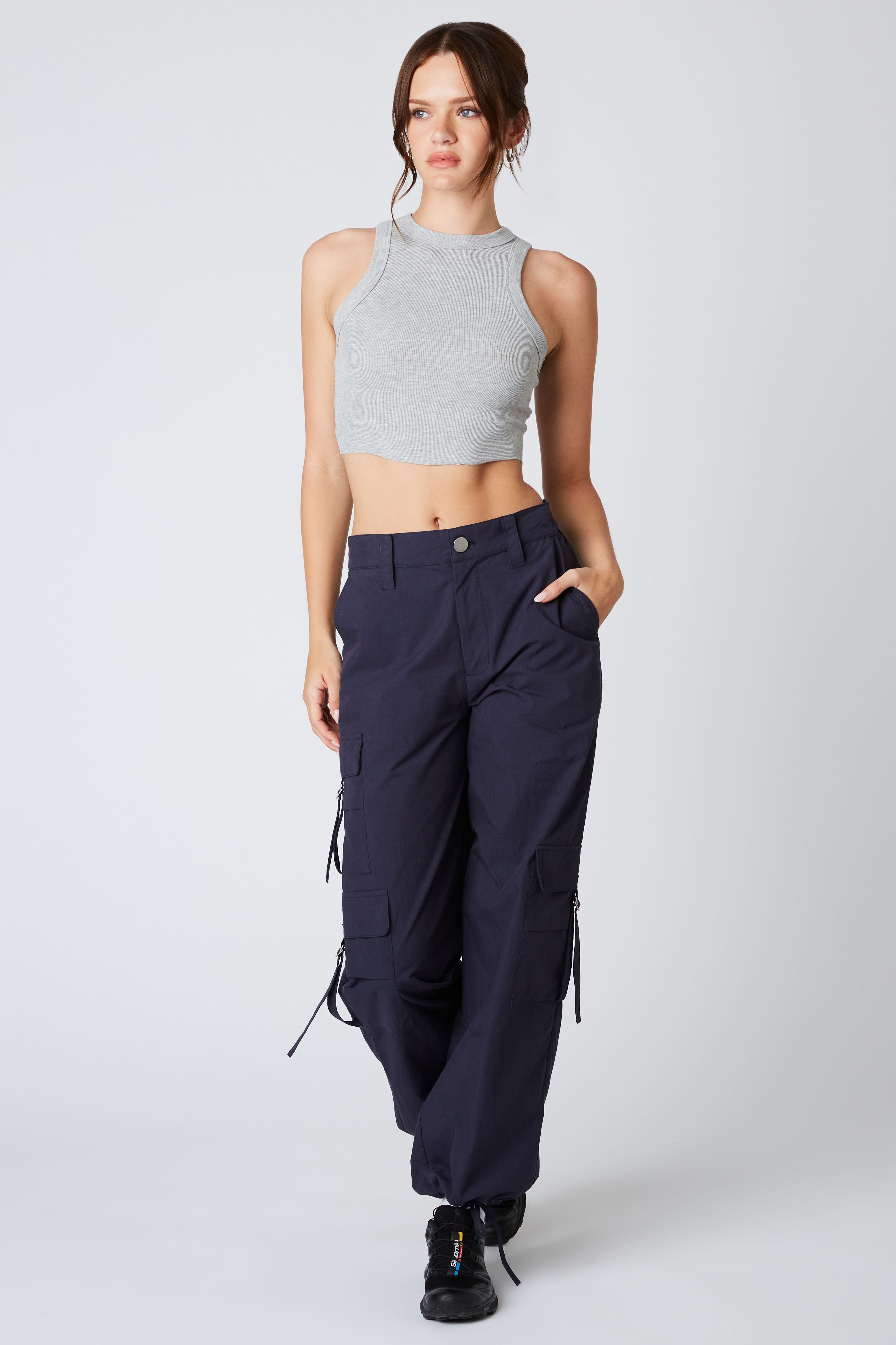 Cropped combat hot sale trousers womens