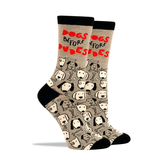 Dogs Before Dudes Socks